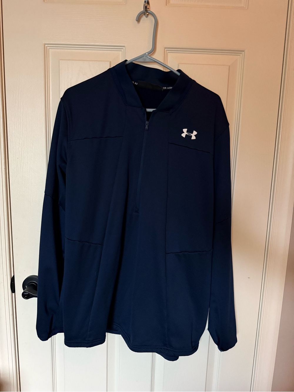 Under Armour Navy Quarter-Zip ColdGear Pullover